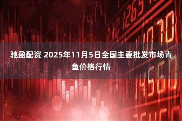 驰盈配资 2025年11月5日全国主要批发市场青鱼价格行情